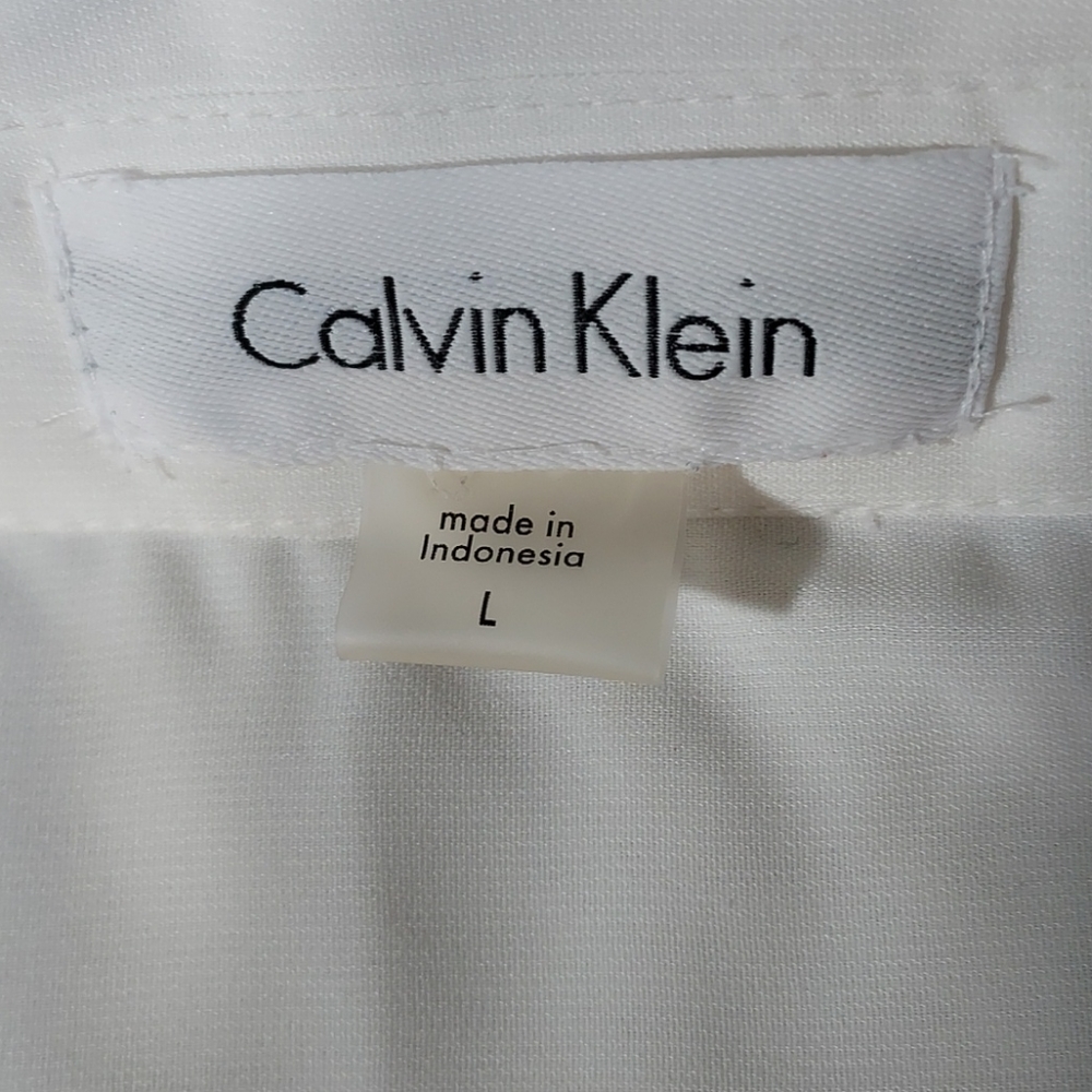 Calvin Klein sleeveless ivory/cream blouse L - Picture 5 of 6